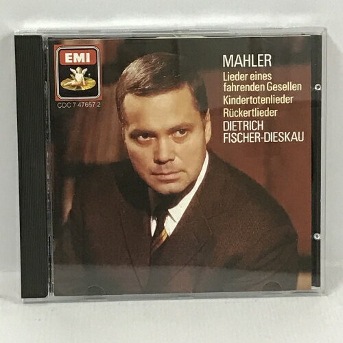 yÁz92 Mahler Lieder Fiscer-Dieskau (fB[gqEtBbV[) EMI CD