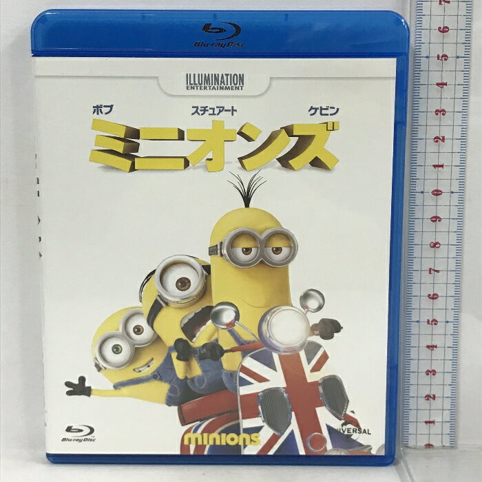 【中古】ミニオンズ NBCユニバーサル・エンターテイメントジャパン [Blu-ray]　SKU02T-230808013067001-002　jan　コンディション中古 - 良い　コンディション説明バーコードがありません。番号「BD-71237」の商品です。ステッカー付き。ディスク・ケースのセット販売です。その他の付属品はないもとのご理解下さい。盤面は良好です。ケースにスレ、ステッカーにヨレ、ヤケ、があります。■付録等の付属品がある商品の場合、記載されていない物は『付属なし』とご理解下さい。※注意事項※当店は実店舗・他サイトでも販売を行っております。在庫切れの場合はキャンセルさせて頂きます。※ ポイント消化 にご利用ください。　送料ゆうメール　商品説明【当店の商品詳細・付属品や状態はコンディション説明でご確認ください。こちらに記載がある場合は書籍本体・内容の説明や元の付属品の説明であり、当店の商品とは異なる場合があります。参考としてご覧ください。】[DVDコレクション]では、DVD・Blu-rayの人気タイトルがお買い得な価格で、1枚からご購入いただけます。(C) 2015 Universal Studios. All Rights Reserved.※映像特典、商品仕様、ジャケット写真などは予告無く変更となる場合がございます。　※※※※注意事項※※※※・配送方法は当店指定のものとなります。変更希望の場合は別途追加送料を頂戴します。・送料無料の商品については、当社指定方法のみ無料となります。・商品画像へ、表紙についているステッカーや帯等が映っている場合がありますが、中古品の為付属しない場合がございます。・写真内にある本・DVD・CDなど商品以外のメジャーやライター等のサイズ比較に使用した物、カゴやブックエンド等撮影時に使用した物は付属致しません。コンディション対応表新品未開封又は未使用ほぼ新品新品だがやや汚れがある非常に良い使用されているが非常にきれい良い使用感があるが通読に問題がない可使用感や劣化がある場合がある書き込みがある場合がある付属品欠品している場合がある難あり強い使用感や劣化がある場合がある強い書き込みがある場合がある付属品欠品している場合がある