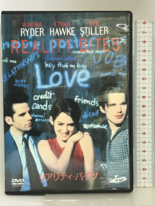 【中古】リアリティ・バイツ ジェネオン・ユニバーサル ベン・スティラー [DVD] 　SKU03R-230830004040001-003　jan　コンディション中古 - 良い　コンディション説明バーコードがありません。番号「25531」の商品です。ジャケット付き。盤面は良好です。ジャケットに多少のヤケ、ケースにスレ、があります。※注意事項※■付録等の付属品がある商品の場合、記載されていない物は『付属なし』とご理解下さい。 ポイント消化 にご利用ください。　送料ゆうメール　商品説明【当店の商品詳細・付属品や状態はコンディション説明でご確認ください。こちらに記載がある場合は書籍本体・内容の説明や元の付属品の説明であり、当店の商品とは異なる場合があります。参考としてご覧ください。】　※※※※注意事項※※※※・配送方法は当店指定のものとなります。変更希望の場合は別途追加送料を頂戴します。・送料無料の商品については、当社指定方法のみ無料となります。・商品画像へ、表紙についているステッカーや帯等が映っている場合がありますが、中古品の為付属しない場合がございます。・写真内にある本・DVD・CDなど商品以外のメジャーやライター等のサイズ比較に使用した物、カゴやブックエンド等撮影時に使用した物は付属致しません。コンディション対応表新品未開封又は未使用ほぼ新品新品だがやや汚れがある非常に良い使用されているが非常にきれい良い使用感があるが通読に問題がない可使用感や劣化がある場合がある書き込みがある場合がある付属品欠品している場合がある難あり強い使用感や劣化がある場合がある強い書き込みがある場合がある付属品欠品している場合がある