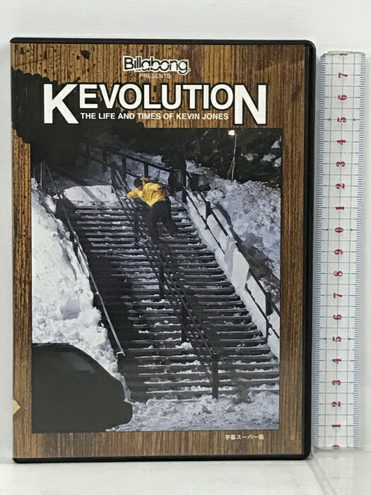 【中古】KEVOLUTION THE LIFE AND TIMES OF KEVIN JONES チャンピオンビジョンズワールド スノーボード DVD　