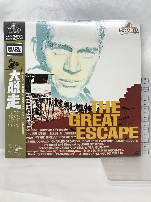 【中古】(115) LD （洋画）両面 帯有 大脱走〈ワイド〉 [Laser Disc] パイオニアLDC スティーブ・マックイーン レーザーディスク