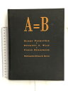 【中古】除籍本 A = B A K Peters/CRC Press Petkovsek, Marko