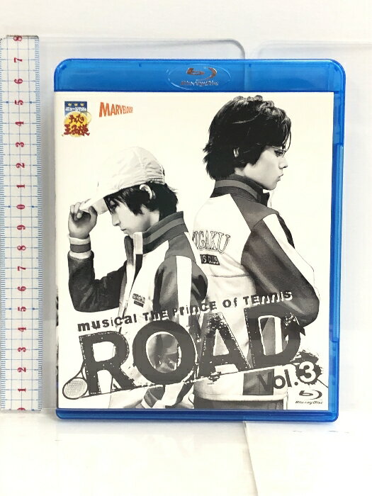 【中古】ミュージカル　テニスの王子様　ROAD　Vol．3（Blu-ray）マーベラス アニメイト 　SKU05O-231228007022001-000　jan4535506401717　コンディション中古 - 良い　コンディション説明ディスク・ケースのセット販売です。その他の付属品はないもとのご理解下さい。盤面は良好です。ケースにスレ、があります。※注意事項※■付録等の付属品がある商品の場合、記載されていない物は『付属なし』とご理解下さい。 ポイント消化 にご利用ください。　送料ゆうメール　商品説明【当店の商品詳細・付属品や状態はコンディション説明でご確認ください。こちらに記載がある場合は書籍本体・内容の説明や元の付属品の説明であり、当店の商品とは異なる場合があります。参考としてご覧ください。】【Blu-ray】ミュージカル テニスの王子様 ROAD Vol.3　※※※※注意事項※※※※・配送方法は当店指定のものとなります。変更希望の場合は別途追加送料を頂戴します。・送料無料の商品については、当社指定方法のみ無料となります。・商品画像へ、表紙についているステッカーや帯等が映っている場合がありますが、中古品の為付属しない場合がございます。・写真内にある本・DVD・CDなど商品以外のメジャーやライター等のサイズ比較に使用した物、カゴやブックエンド等撮影時に使用した物は付属致しません。コンディション対応表新品未開封又は未使用ほぼ新品新品だがやや汚れがある非常に良い使用されているが非常にきれい良い使用感があるが通読に問題がない可使用感や劣化がある場合がある書き込みがある場合がある付属品欠品している場合がある難あり強い使用感や劣化がある場合がある強い書き込みがある場合がある付属品欠品している場合がある