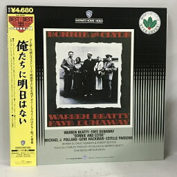 【中古】142 LD 洋画 俺たちに明日はない ワーナー・ブラザース ウォーレン・ビーティ 帯付き 両面ディスク レーザーディスク