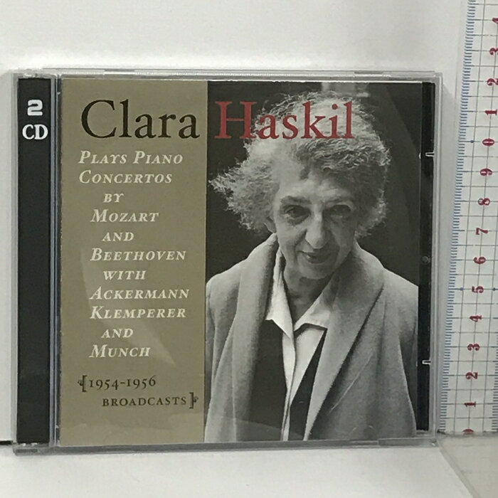 yÁz1 Clara Haskil 1954-1956 CONCERTS Piano Concertos By Mozart and Beethoven With Ackermann Klemperer and Munch Music And Arts 2g NVbNCD