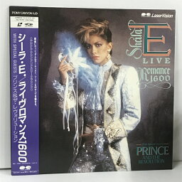 【中古】40 LD 洋楽 シーラ・E. ライヴロマンス1600 プリンス&ザ・レヴォリューション ポニーキャニオン 帯付き レーザーディスク