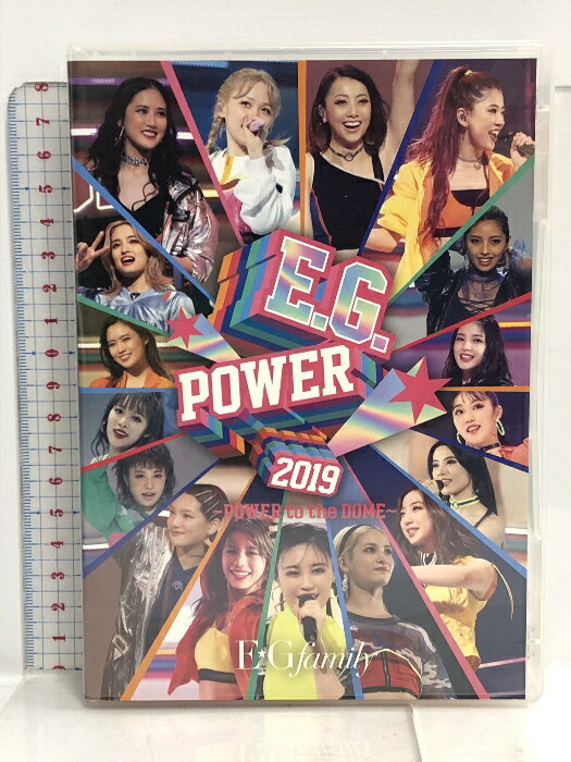 【中古】E.G.POWER 2019 POWER to the DOME Blu-ray 通常版 3枚組 rhythm zone