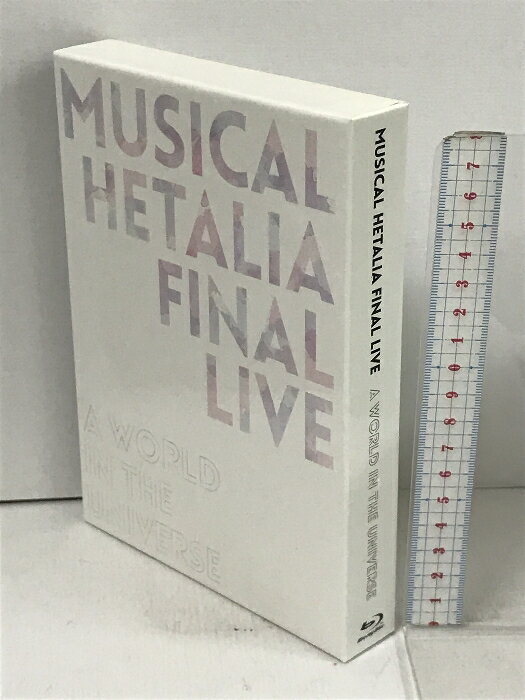 šMUSICAL HETALIA FINAL LIVE A WORLD IN THE UNIVERSE ߥ塼 إꥢ եʥ 饤 3 Blu-ray