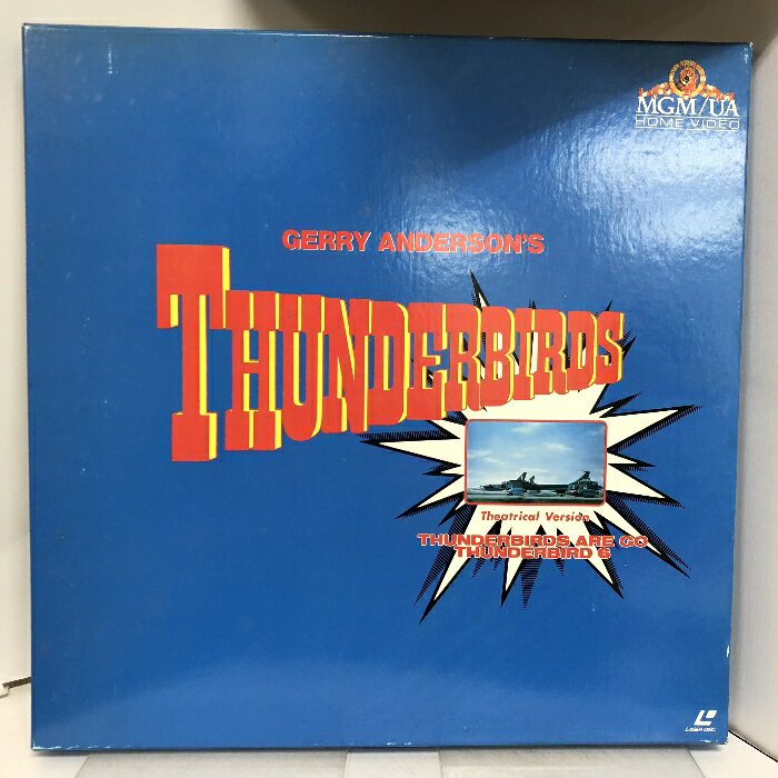 【中古】129 LD 特撮 劇場版サンダーバード＆サンダーバード6号 スペシャルボックス 2枚組 ワーナー・ホーム・ビデオ レーザーディスク