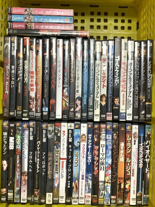 楽天リサイクルストアあかつき【中古】5 DVD 映画 洋画 まとめて50本以上 セット バイオハザード ロボッツ F.R.I.E.N.D.S アイアンマン ウルヴァリン