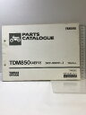 【中古】(3)YAMAHA パーツカタログ TDM850(4EP2)(4EP-002101~)1993.4 134EP-010JI