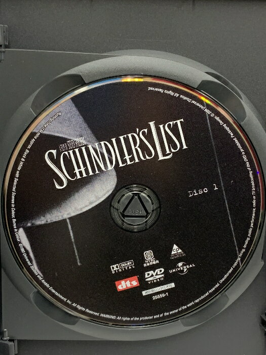 【中古】シンドラーのリスト スペシャル・エディション ジェネオン・ユニバーサル ...