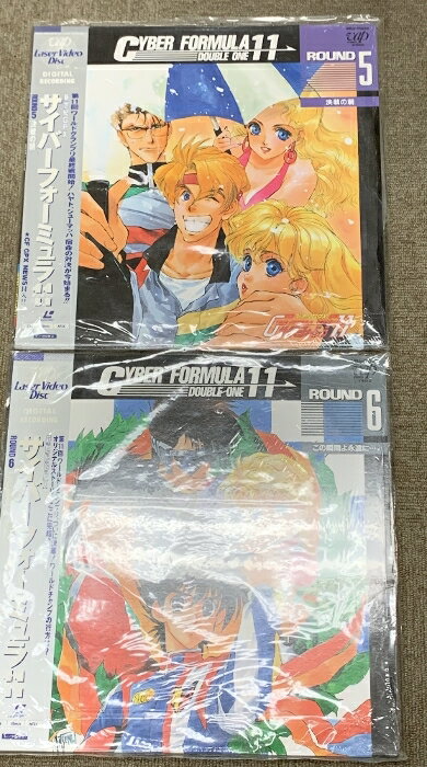 【中古】6 LD アニメ サイバーフォーミュラ11 全6巻セット 株式会社バップ レーザーディスク 矢立 肇