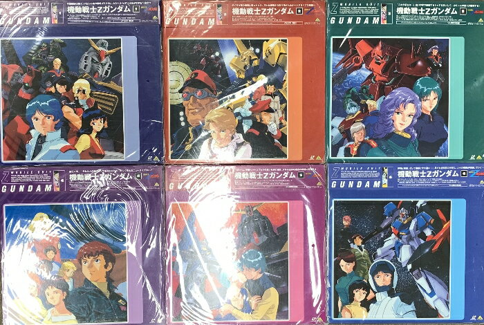 【中古】LD アニメ 17点まとめセット 機動戦士Zガンダム 第08MS小隊 逆襲のシャア 新機動戦記ガンダムW レーザーディスク
