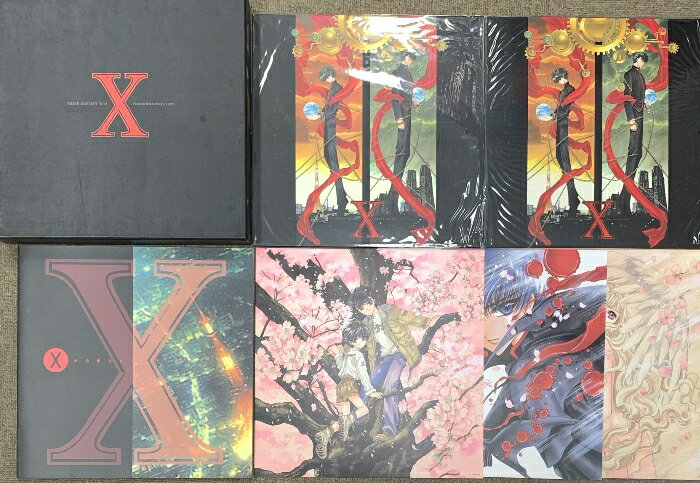【中古】358 LD アニメ X THEIR DESTINY WAS FOREORDAINED 1999. 完全予約限定版 CLAMP バンダイビジュアル レザーディスク 2枚組