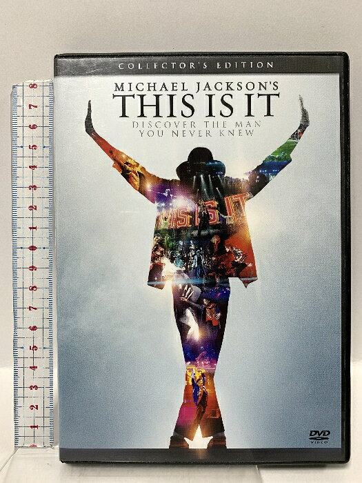【中古】マイケル・ジャクソン THIS IS IT コレクターズ・エディション ソニーピクチャーズエンタテイメント マイケル・ジャクソン 「DVD」　SKU00A-251118023072001-002　jan4547462102546　コンディション中古 - 可　コンディション説明発売元は「ソニーピクチャーズエンタテイメント」です。ディスク・ケースのセット販売です。その他の付属品はないもとのご理解下さい。盤面にスレ、ケースにスレ、があります。※注意事項※■付録等の付属品がある商品の場合、記載されていない物は『付属なし』とご理解下さい。 ポイント消化 にご利用ください。　送料ゆうメール　商品説明【当店の商品詳細・付属品や状態はコンディション説明でご確認ください。こちらに記載がある場合は書籍本体・内容の説明や元の付属品の説明であり、当店の商品とは異なる場合があります。参考としてご覧ください。】マイケル・ジャクソン - キング・オブ・ポップ その偉大なる素顔と感動のラストステージロンドンのO2アリーナで開催されるはずだったマイケル・ジャクソンの幻のコンサート"THIS IS IT"。本作は、コンサートに向けて、創造力にあふれ進化しながらリハーサルを行う彼の姿をとらえた貴重な舞台裏映像だ。2009年4月から6月までの時間の流れを追いながら、マイケル・ジャクソン・エステートの全面的なサポートを受け製作され、多数の楽曲をリハーサルする100時間以上に及ぶ舞台裏の映像で構成されている。真実をとらえた映像の中で、シンガー、ダンサー、映像制作者、建築家、クリエーターとして完璧を追い求め、ロンドンで計画されたファイナル公演を創り上げる偉大なアーティストの姿が浮かび上がる。※映像特典●カムバックにかける想い(・冒険の始まり ・ショーを超えて)●キング・オブ・ポップの衣装●マイケル・ジャクソンの想い出●オーディション風景 最高のダンサーを求めて●オリジナル劇場予告編●ソニー・ピクチャーズ作品予告編集※ジャケット写真、商品仕様、映像特典などは予告・・・　※※※※注意事項※※※※・配送方法は当店指定のものとなります。変更希望の場合は別途追加送料を頂戴します。・送料無料の商品については、当社指定方法のみ無料となります。・商品画像へ、表紙についているステッカーや帯等が映っている場合がありますが、中古品の為付属しない場合がございます。・写真内にある本・DVD・CDなど商品以外のメジャーやライター等のサイズ比較に使用した物、カゴやブックエンド等撮影時に使用した物は付属致しません。コンディション対応表新品未開封又は未使用ほぼ新品新品だがやや汚れがある非常に良い使用されているが非常にきれい良い使用感があるが通読に問題がない可使用感や劣化がある場合がある書き込みがある場合がある付属品欠品している場合がある難あり強い使用感や劣化がある場合がある強い書き込みがある場合がある付属品欠品している場合がある