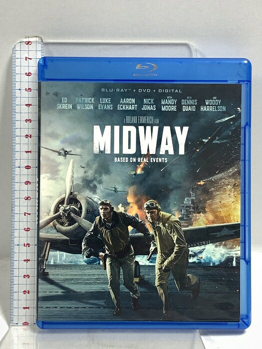 【中古】輸入盤 MIDWAY BASED ON REAL EVENTS Summit ミッドウェイ Blu-ray 2枚組　SKU04G-251121020022001-002　jan　コンディション中古 - 可　コンディション説明輸入盤です。日本語表記はありません。また、機器によっては再生や使用が出来ない場合があります。ディスク・ケースのセット販売です。その他の付属品はないもとのご理解下さい。ディスク2枚組です。ディスク・ケースのセット販売です。その他の付属品はないもとのご理解下さい。盤面にスレ、があります。※注意事項※■付録等の付属品がある商品の場合、記載されていない物は『付属なし』とご理解下さい。 ポイント消化 にご利用ください。　送料ゆうメール　商品説明【当店の商品詳細・付属品や状態はコンディション説明でご確認ください。こちらに記載がある場合は書籍本体・内容の説明や元の付属品の説明であり、当店の商品とは異なる場合があります。参考としてご覧ください。】　※※※※注意事項※※※※・配送方法は当店指定のものとなります。変更希望の場合は別途追加送料を頂戴します。・送料無料の商品については、当社指定方法のみ無料となります。・商品画像へ、表紙についているステッカーや帯等が映っている場合がありますが、中古品の為付属しない場合がございます。・写真内にある本・DVD・CDなど商品以外のメジャーやライター等のサイズ比較に使用した物、カゴやブックエンド等撮影時に使用した物は付属致しません。コンディション対応表新品未開封又は未使用ほぼ新品新品だがやや汚れがある非常に良い使用されているが非常にきれい良い使用感があるが通読に問題がない可使用感や劣化がある場合がある書き込みがある場合がある付属品欠品している場合がある難あり強い使用感や劣化がある場合がある強い書き込みがある場合がある付属品欠品している場合がある