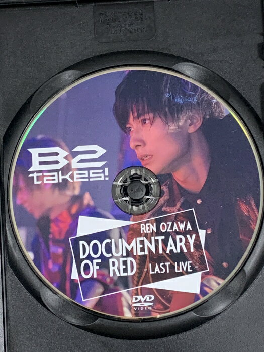 【中古】B2 takes! DOCUMENT ARY OF RED LAST LIVE REN OZAWA DVD