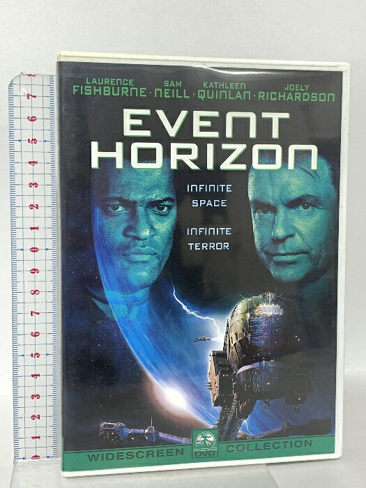 【中古】イベント・ホライゾン パラマウント・ホーム・エンタテインメント・ジャパン ローレンス・フィッシュバーン 「DVD」　SKU00M-260326023057001-000　jan　コンディション中古 - 可　コンディション説明バーコードがありません。番号「106269」の商品です。チャプターリスト・ディスク・ケースのセット販売です。その他の付属品はないもとのご理解下さい。盤面にスレ、キズ、ケースにスレ、ヤケ、があります。※注意事項※■付録等の付属品がある商品の場合、記載されていない物は『付属なし』とご理解下さい。 ポイント消化 にご利用ください。　送料ゆうメール　商品説明【当店の商品詳細・付属品や状態はコンディション説明でご確認ください。こちらに記載がある場合は書籍本体・内容の説明や元の付属品の説明であり、当店の商品とは異なる場合があります。参考としてご覧ください。】　※※※※注意事項※※※※・配送方法は当店指定のものとなります。変更希望の場合は別途追加送料を頂戴します。・送料無料の商品については、当社指定方法のみ無料となります。・商品画像へ、表紙についているステッカーや帯等が映っている場合がありますが、中古品の為付属しない場合がございます。・写真内にある本・DVD・CDなど商品以外のメジャーやライター等のサイズ比較に使用した物、カゴやブックエンド等撮影時に使用した物は付属致しません。コンディション対応表新品未開封又は未使用ほぼ新品新品だがやや汚れがある非常に良い使用されているが非常にきれい良い使用感があるが通読に問題がない可使用感や劣化がある場合がある書き込みがある場合がある付属品欠品している場合がある難あり強い使用感や劣化がある場合がある強い書き込みがある場合がある付属品欠品している場合がある