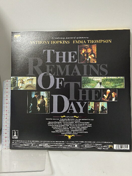 【中古】725 LD 洋画 日の名残り ソニーピクチャーズエンタテインメント レーザー...