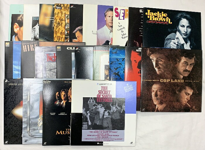 【中古】(3) LD 洋画 外国映画 まとめて20点以上 仕立て屋の恋 頭上の敵機 ジェロニモ 他 レーザーディスク