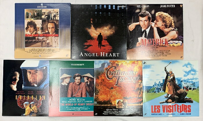 【中古】LD 洋画 外国映画 まとめて25点以上 ブローン・アウェイ エイトメン・アウ...