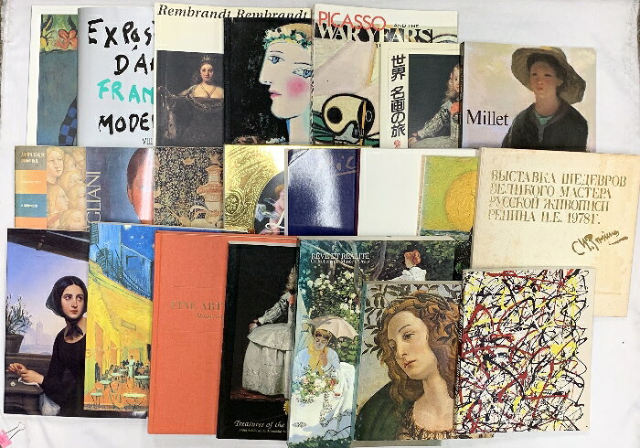 図録関係 西洋 絵画 まとめて20冊以上 PICASSO MODIGLIANI 世界名画の旅 Gogh