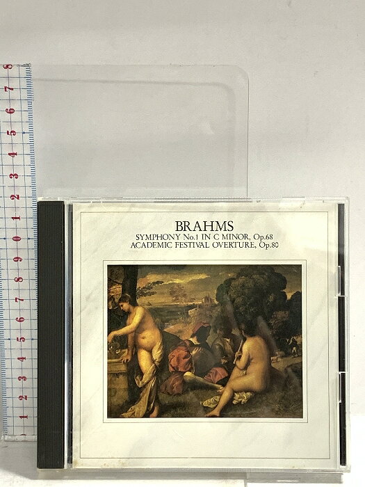 【中古】6 クラシック ブラームス 交響曲第1番ハ長調 作品68 CBS SONY CD rsakatuki-10087893 リサイクルストアあかつき パッケージ画像