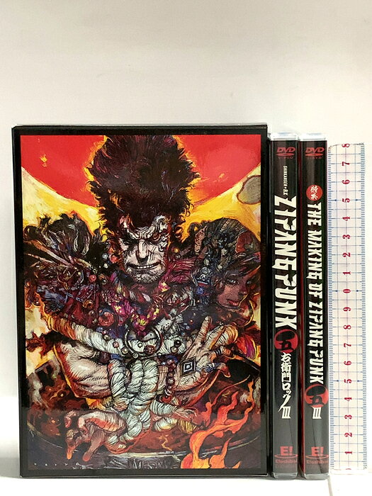 【中古】『ZIPANG PUNK〜五右衛門ロックIII』 -special edition- ヴィレッヂ DVD 3枚組　SKU04M-260721014001001-000　jan4582172280566　コンディション中古 - 良い　コンディション説明ディスク3枚組です。BOX・リーフレット・ディスク・ケースのセット販売です。その他の付属品はないものとご理解下さい。盤面にスレ、キズ、ケースにスレ、BOXにスレ、があります。※注意事項※■付録等の付属品がある商品の場合、記載されていない物は『付属なし』とご理解下さい。 ポイント消化 にご利用ください。　送料宅配便コンパクト　商品説明【当店の商品詳細・付属品や状態はコンディション説明でご確認ください。こちらに記載がある場合は書籍本体・内容の説明や元の付属品の説明であり、当店の商品とは異なる場合があります。参考としてご覧ください。】「解説」劇団☆新感線DVD＆Blu-ray。お気楽！テキトー！超GOIN！メイド・イン・ジャパンの最狂エンターテインメント！劇団☆新感線流に魅せる大好評シリーズ「五右衛門ロック」第3弾。本作の舞台は黄金の国ジパング。空海の秘宝をめぐって繰り広げる大騒動！豪華出演陣が歌って踊って笑わせる、これぞザッツ新感線！エンターテインメントの王道作品！2014年にゲキ×シネとして全国公開。「あらすじ」太閤秀吉、栄華の時代――天下の大泥棒石川五右衛門”(古田新太)は、女盗賊猫の目お銀”(蒼井優)と空海ゆかりの黄金目玉像”を盗み出す。若き探偵明智心九郎”(三浦春馬)は五右衛門たちを追いつめるが、なんと、その像には空海が隠した黄金のありかを示す暗号が…！大事な仏像を盗まれた尼僧春来尼”(高橋由美子)、豊臣秀吉”(麿赤兒)とその腹心石田光成”(粟根まこと)＆前田慶次郎”(橋本じゅん)、さらには海を越え、五右衛門の旧友シャルル”(浦井健治)、宿敵マローネ”(高田聖子)、そして堺の豪商蜂ヶ屋善兵衛”(村井國夫)まで大集結！果たして、お宝を手にするのは…誰だ！・・・　※※※※注意事項※※※※・配送方法は当店指定のものとなります。変更希望の場合は別途追加送料を頂戴します。・送料無料の商品については、当社指定方法のみ無料となります。・商品画像へ、表紙についているステッカーや帯等が映っている場合がありますが、中古品の為付属しない場合がございます。・写真内にある本・DVD・CDなど商品以外のメジャーやライター等のサイズ比較に使用した物、カゴやブックエンド等撮影時に使用した物は付属致しません。コンディション対応表新品未開封又は未使用ほぼ新品新品だがやや汚れがある非常に良い使用されているが非常にきれい良い使用感があるが通読に問題がない可使用感や劣化がある場合がある書き込みがある場合がある付属品欠品している場合がある難あり強い使用感や劣化がある場合がある強い書き込みがある場合がある付属品欠品している場合がある