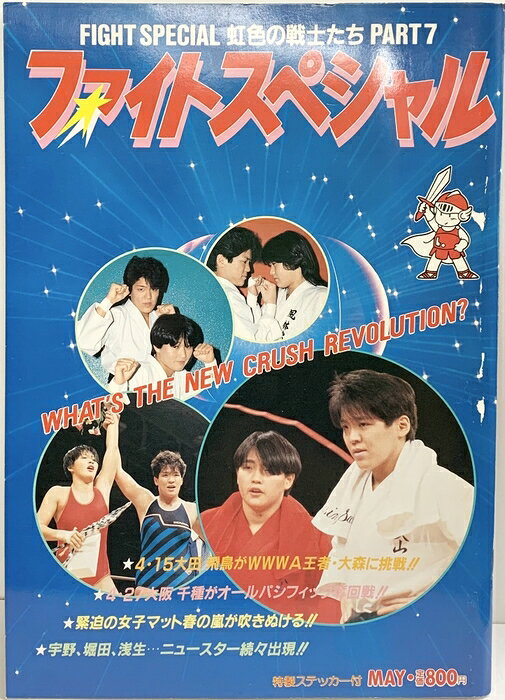 【中古】ファイト・スペシャル 虹色の戦士たちPART7 ライオネス飛鳥・長与千種・デビル雅美・大森ゆかり 新大阪新聞社 昭和62年