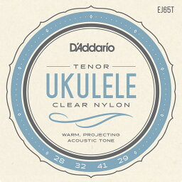 D'Addario Pro-Arte Nylon EJ65T .0285-.0290 Custom Extruded Ukulele/Tenor テナー用クリアナイロン弦 ウクレレ弦