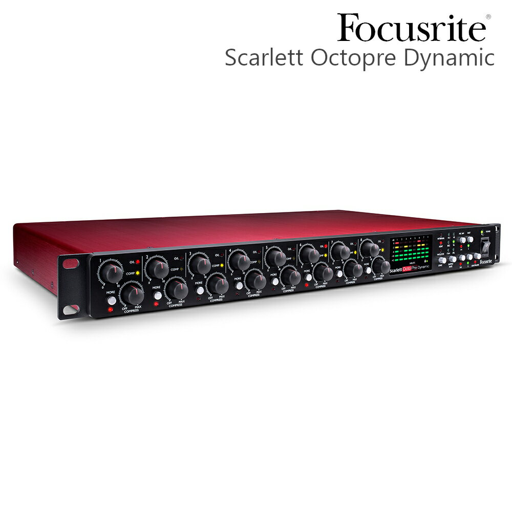 Focusrite Scarlett Octopre Dynamic ADATܥǥ󥿡ե ܥޥץꥢ8ͥǥ