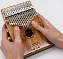 ONETONE カリンバ (親指ピアノ) 17キー オクメ材 初心者セットKALIMBA 2