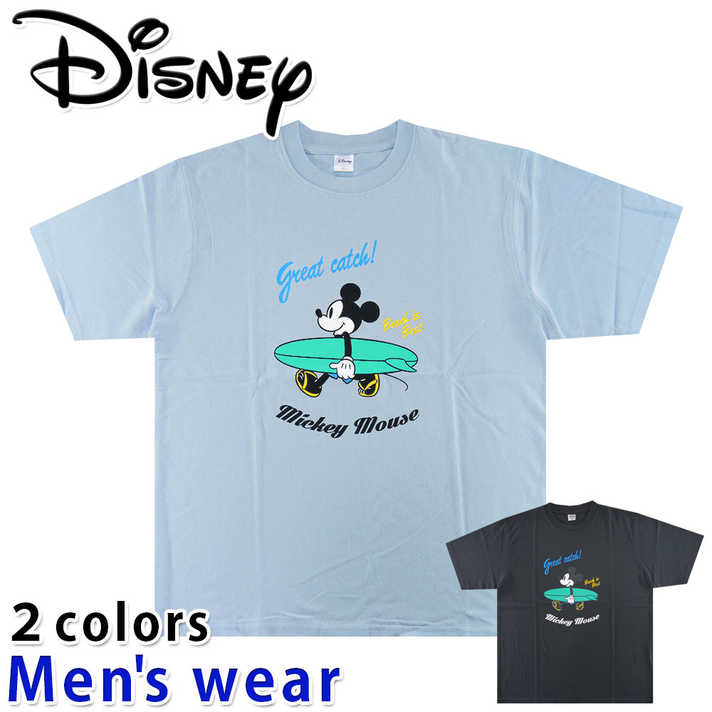 ★メール便送料無料★ ディズニー 半袖 Tシャツ メンズ 3277-4501A ミッキー マウス Disney グッズのサムネイル