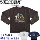 ★条件付き送料無料★ スヌーピー 裏起毛 トレーナー メンズ S1344-119A スウェット グッズ PEANUTS