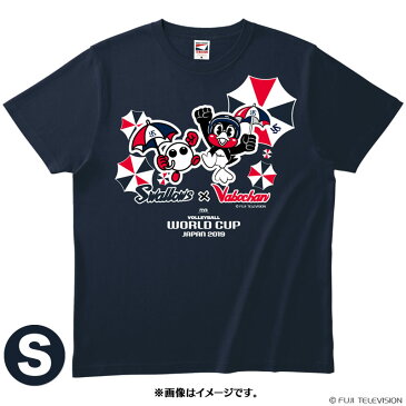 東京ヤクルトスワローズ×バボちゃん WCバレーボール2019 Tシャツ Sサイズ