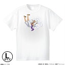 【フジテレビ限定】ワンピース ワノ国編 Tシャツ ルフィ GEAR5 Lサイズ(3)
