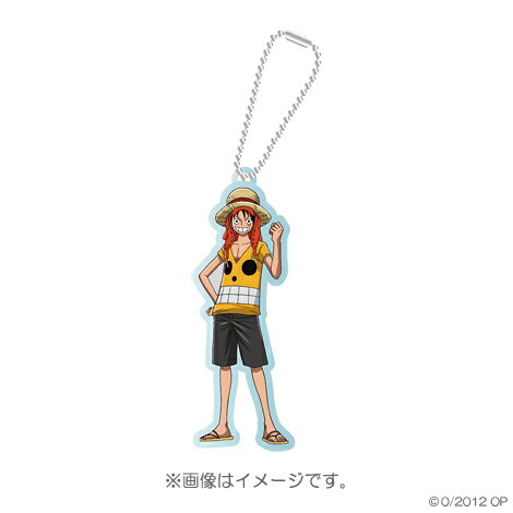 ワンピース フジテレビ限定 フィルムZ アクリルダイカットBC 船上服 ルフィ