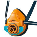 面体全7色 重松製作所 防じん(防塵)防毒兼用マスク TW01SC OR(蜜柑色)1個 面体のみ フィルタ・吸収缶別売 防じん区分RL1(捕集効率80.0%以上...