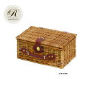 【新商品】No.715M-BR トランク型バスケット【かごのお店ラッセル Rakuten】