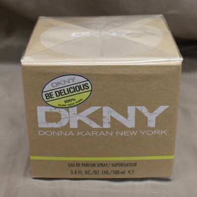 【未使用・未開封】【DKNY】ダナキャラン BE DELICIOUS ビー デリシャス 100ml 香水 レディース DONNA KARAN NEW YORK【リサイクルマート秩父店】r244-1200558905800602