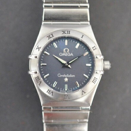 【中古】【OMEGA】 オメガ コンステレーション 腕時計 1572.40 シルバー ネイビー文字盤 ...