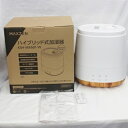 【中古 未使用品】【MAXZEN】マクスゼン ハイブリット式加湿器 KSH-MX601 2021年製 ホワイト タイマー機能 加湿器 ヒーター加熱 超音波 家電 箱【リサイクルマート秩父店】r234-1200054905800263