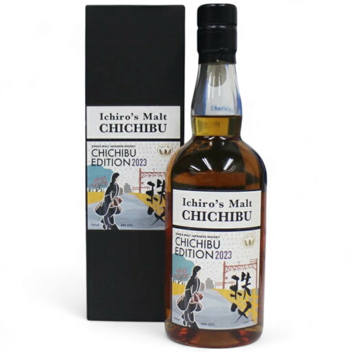 【中古・未開栓】【埼玉県内配送限定】【イチローズモルト 秩父】秩父エディション 2023 700ml 53% ウイスキー ジャパニーズウイスキー CHICHIBU EDITION シングルモルト Ichiro's Malt お酒【リサイクルマート秩父店】r249-1200581905802180