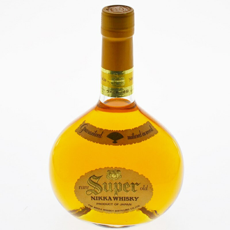 【中古・未開栓】【埼玉県在住限定】NIKKA WHISKY スーパーニッカ ウィスキー特級 760ml 43%　02763