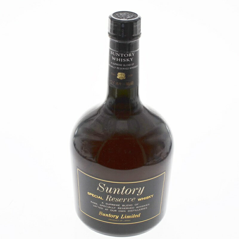 【中古・未開栓】【埼玉県内配送限定】SUNTORY SPECIAL　RESERVE WHISKY サントリー　スペシャル　リザーブ　ウィスキー特級　760ml 43%　国産酒　箱無　02791