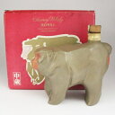 【中古・未開栓】【埼玉県内配送限定】ROYAL ローヤル ウイスキー 干支ボトル 猿干支ボトル 申歳 サル 陶器 600ml 43% 質量:1164g 元箱付き...