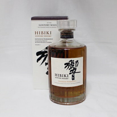 【中古・未開栓】【埼玉県内配送限定】SUNTORY サントリー 響 JAPANESE HARMONY ジャパニーズハーモニー 43％ 700ml HIBIKI WHISKY モルト グレーン ウイスキー 国産酒 ジャパニーズウイスキー お酒【リサイクルマート秩父店】m21-1200581905801403