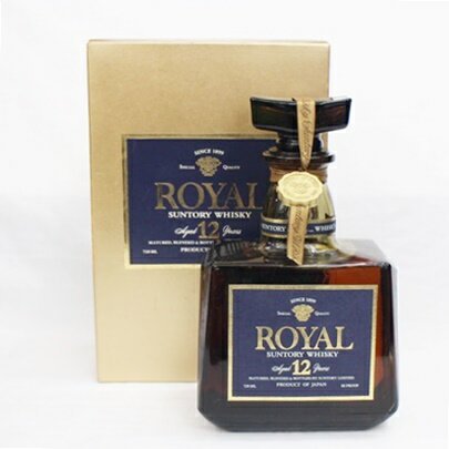 【中古・未開栓】【埼玉県内配送限定】SUNTORY ROYAL サントリー ローヤル プレミアム 12年 ブルーラベル 青ラベル 43％ 720ml ウイスキー お酒 箱有り【リサイクルマート秩父店】r231-1200581905801776