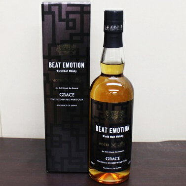 【中古・未開栓】【埼玉県内配送限定】長濱蒸溜所 HOTEI BEAT EMOTION World Malt Whisky GRACE 47％ 700ml ビート エモーション グレイス 布袋寅泰 ウイスキー 国産酒 ジャパニーズウイスキー お酒 【リサイクルマート秩父店】r243-1200581905802088